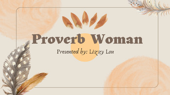 Preview of What is a Proverb Woman