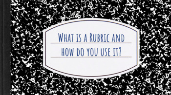 Preview of What is a Rubric? (a slideshow presentation)