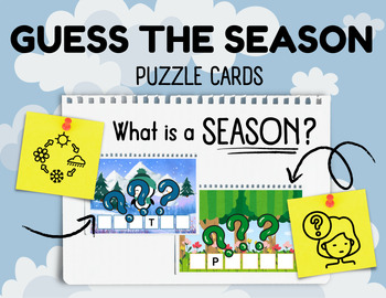 Preview of What is a SEASON? I puzzle cards