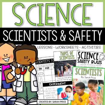 Preview of What is a Scientist Activities | Science Safety Rules | Science Tools Vocabulary