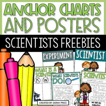 Preview of FREE What is a Scientist Anchor Charts