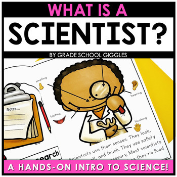 Preview of What is a Scientist? - Beginning Of The Year Back To School Science Activities