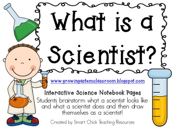 Preview of What is a Scientist? ~ Interactive Science Notebook Pack