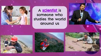 Preview of What is a Scientist? Introduction to science for young learners