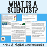 What is a Scientist? - Reading Comprehension Worksheets