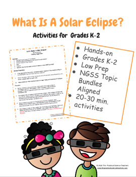 Preview of What Is A Solar Eclipse? : Activities for Grades K-2