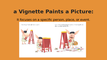 What is a Vignette? (Presentation) by Miss Donnelly's Daily Apple