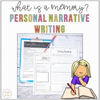 Personal Narrative Writing by Endeavors in Education | TPT
