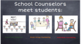 What is a school counselor? An editable digital lesson for
