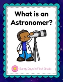 What is an Astronomer? Printable Shared Book and Reader