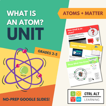 Preview of What is an Atom? HyperDoc - Grade 3 BC Science