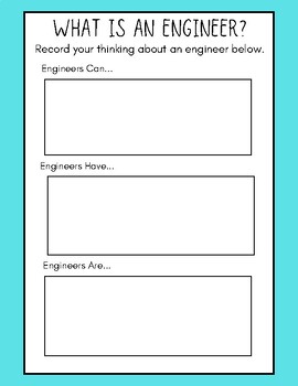 Preview of What is an Engineer Worksheet