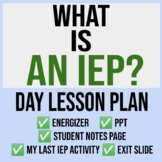 What is an IEP? Day Lesson Plan