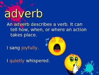 Preview of What is an adverb?