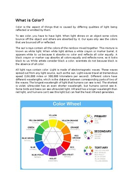 What is color? by Cosmetology School | TPT