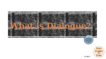 Preview of What is dialogue?