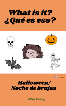 Preview of What is it? ¿Qué es eso? - Halloween/Noche de brujas bilingual book