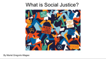 Preview of What is social justice? Social story