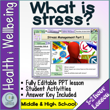 Preview of Stress Management | Anxiety | Causes & Coping Skills