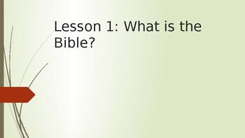 presentation biblical definition