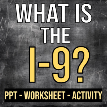 Preview of What is the I-9? PPT/Worksheet/Activity