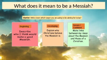 Preview of What is the Messiah? Jesus. Whole lesson.