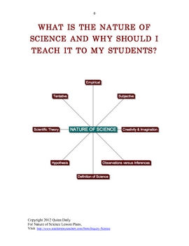 Preview of What is the Nature of Science and Why Should I Teach It?