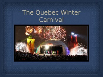 Preview of What is the "Quebec Winter Carnival"?