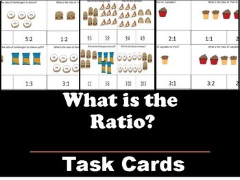 Preview of What is the Ratio? Task Cards