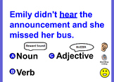 What is the underlined word: Noun, Verb, or Adjective Prom