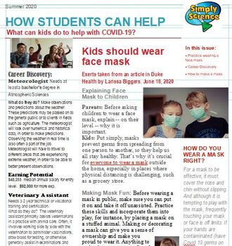 Preview of What kids can do to help with COVID-19 Summer edition