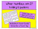 Writing Equations - What number am I?