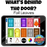 What's Behind the Door? Fall Leaves Boom Cards Deck