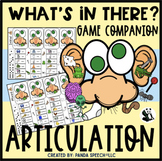 What's In There?? Articulation Speech Therapy Game Companion