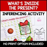 Christmas Speech Therapy Inferencing Activity  - Printable