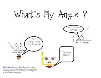 Preview of What's My Angle?