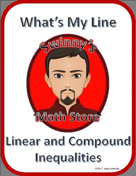Preview of What's My Line: Solving Linear and Compound Inequalities