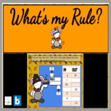 What's My Rule? Addition and Subtraction BOOM CARDS