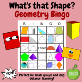 Geometry Bingo:  What's That Shape?