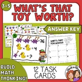 What's That Toy Worth? Christmas Math Activity - Logic Pic