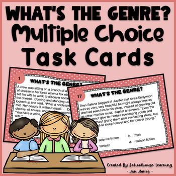 Preview of What's The Genre? Task Cards