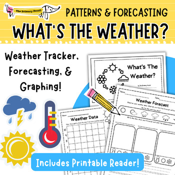 Preview of What's The Weather? | Track & Forecast Data | Spring Science Journal & Reader