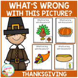What's Wrong With This Picture Cards: Thanksgiving