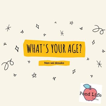 Preview of What's Your Age - Japanese