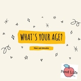 What's Your Age - Japanese