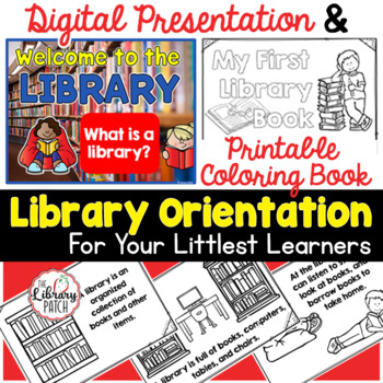 Preview of What's a Library? Library Orientation for Littles