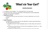 What's in Your Grocery Cart? Fruits & Vegetables/Food Grou