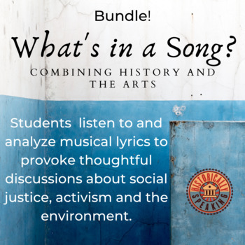 Preview of What's in a Song Bundle! Combining History and the Arts