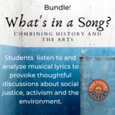 What's in a Song Bundle! Combining History and the Arts