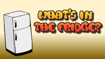 Preview of What's in the fridge? (Oral Expression Activity) English or any language